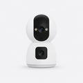 Yoosee C20 dual-lens indoor AI security camera with 2MP + 2MP Ultra HD, front view
